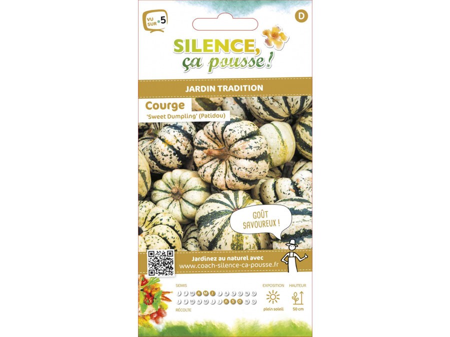 Courge Sweet Dumpling Patidou Silence A Pousse