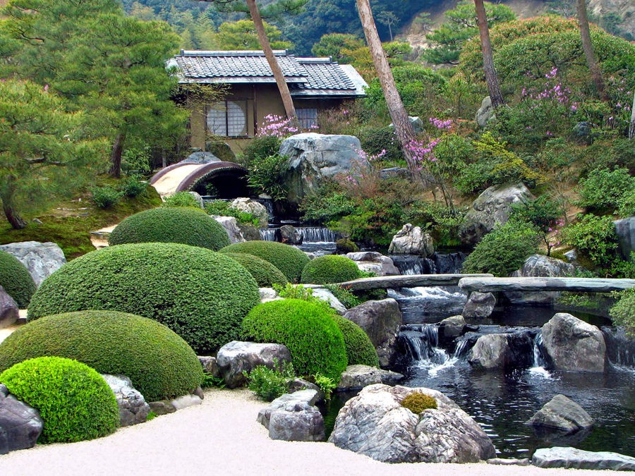 Tableau Japonais Jardin